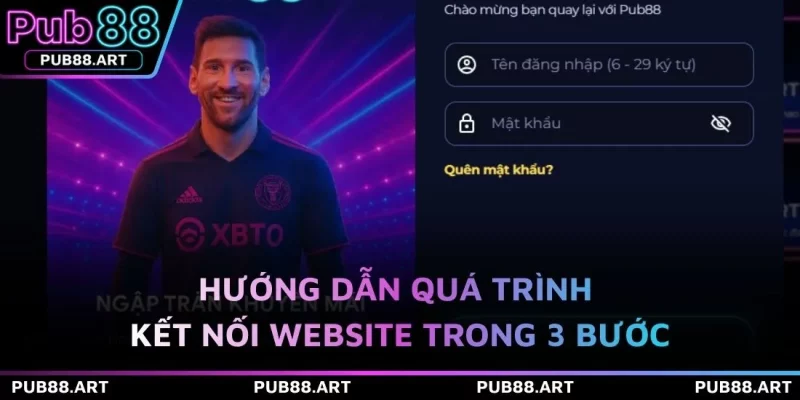 Hướng dẫn quá trình kết nối website trong 3 bước