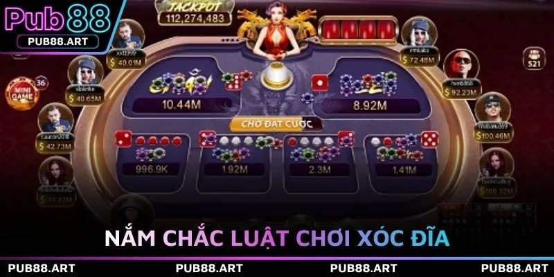 Nắm chắc luật chơi xóc đĩa 